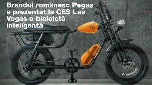 Brandul românesc Pegas a prezentat la CES Las Vegas o bicicletă inteligentă 1