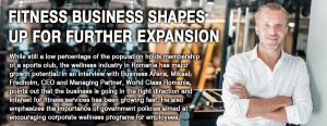 Fitness business shapes up for further expansion  1