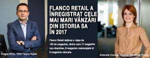 Flanco Retail a înregistrat cele mai mari vânzări din istoria sa în 2017 1