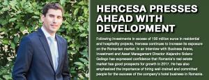 Hercesa presses ahead with development 1