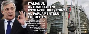 Italianul Antonio Tajani este noul președinte al Parlamentului European 1