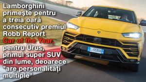  Lamborghini Urus a fost desemnat Mașina Anului 2019 de către Robb Report 1