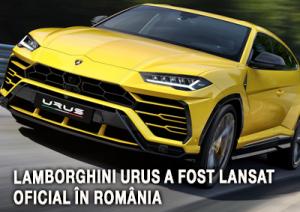 Lamborghini Urus a fost lansat oficial în România 1