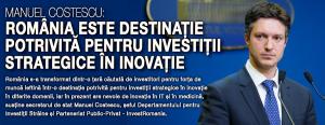 Manuel Costescu: România este destinație potrivită pentru investiții strategice în inovație 1