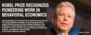 Nobel Prize recognizes pioneering work in behavioral economics 1