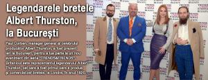 Paul Corben, manager general al celebrului producător Albert Thurston, a venit la București 1