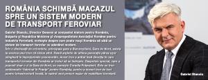 ROMÂNIA SCHIMBĂ MACAZUL SPRE UN SISTEM MODERN DE TRANSPORT FEROVIAR 1