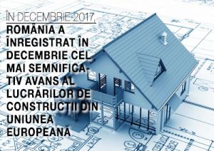 România a înregistrat în decembrie cel mai semnificativ avans al lucrărilor de construcţii din Uniunea Europeană 1