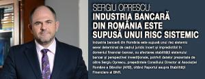 Sergiu Oprescu: Industria bancară din România este supusă unui risc sistemic 1