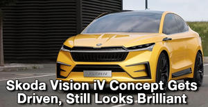 Skoda Vision iV Concept Gets Driven, Still Looks Brilliant 1