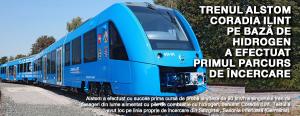 Trenul Alstom Coradia iLint pe bază de hidrogen a efectuat primul parcurs de încercare  1