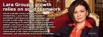 Lara Group's growth relies on solid teamwork