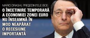 BCE nu modifică dobânzile şi menţine politica monetară ultrarelaxată până la sfârşitul anului 1