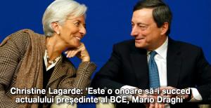 Christine Lagarde: 'Este o onoare să-i succed actualului preşedinte al BCE, Mario Draghi' 1