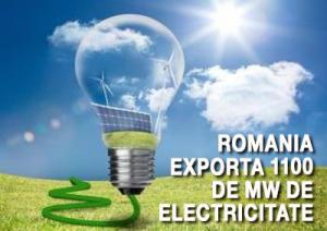 Romania exporta 1100 de MW de electricitate 1