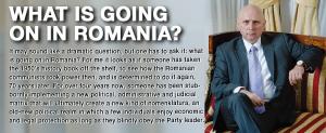 What is going on in Romania? 1